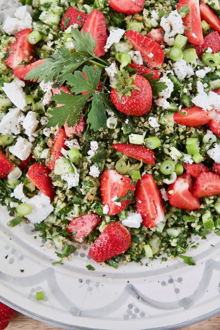 Erdbeer Tabouleh Mit Feta Labsalliebe