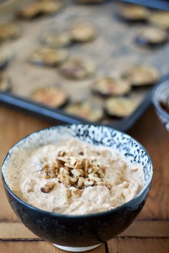 Borani Bademjan - Persischer Auberginen-Dip بورانی بادمجان