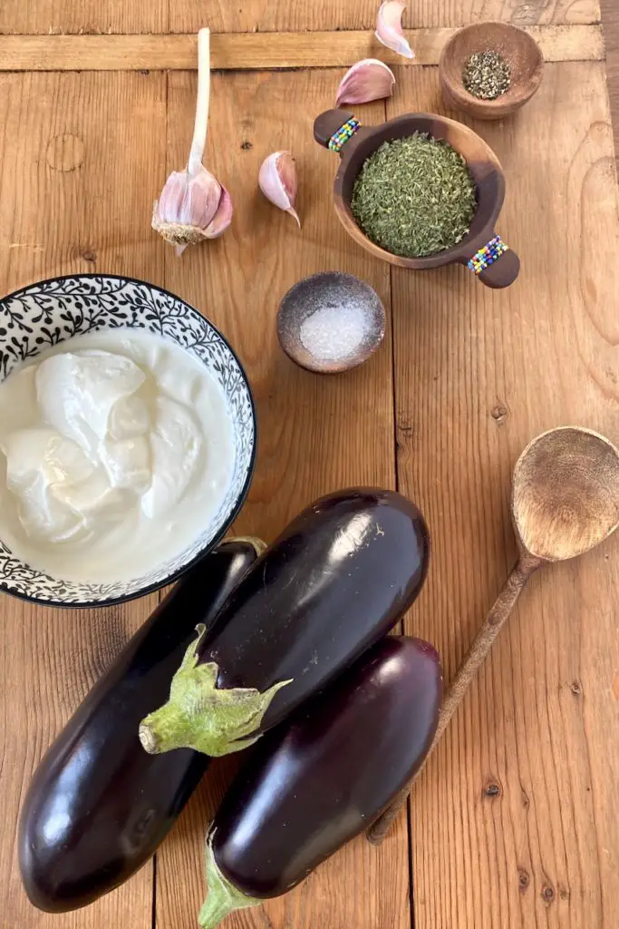 Borani Bademjan - Persischer Auberginen-Dip بورانی بادمجان