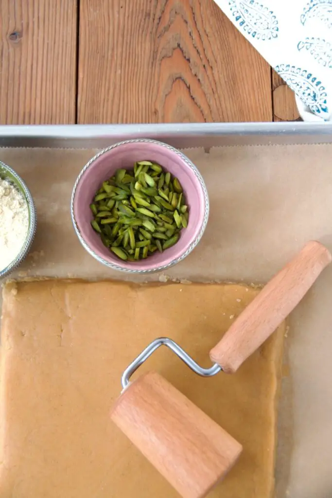 Nan-e Nokhodchi - vegane Kichererbsen-Plätzchen نان نخودچی