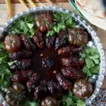 Kabab-e Zardak -Lammhack in Traubensirup کباب زردک