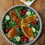 Kotlet Shirazi - Vegane Kartoffelküchlein کتلت شیرازی