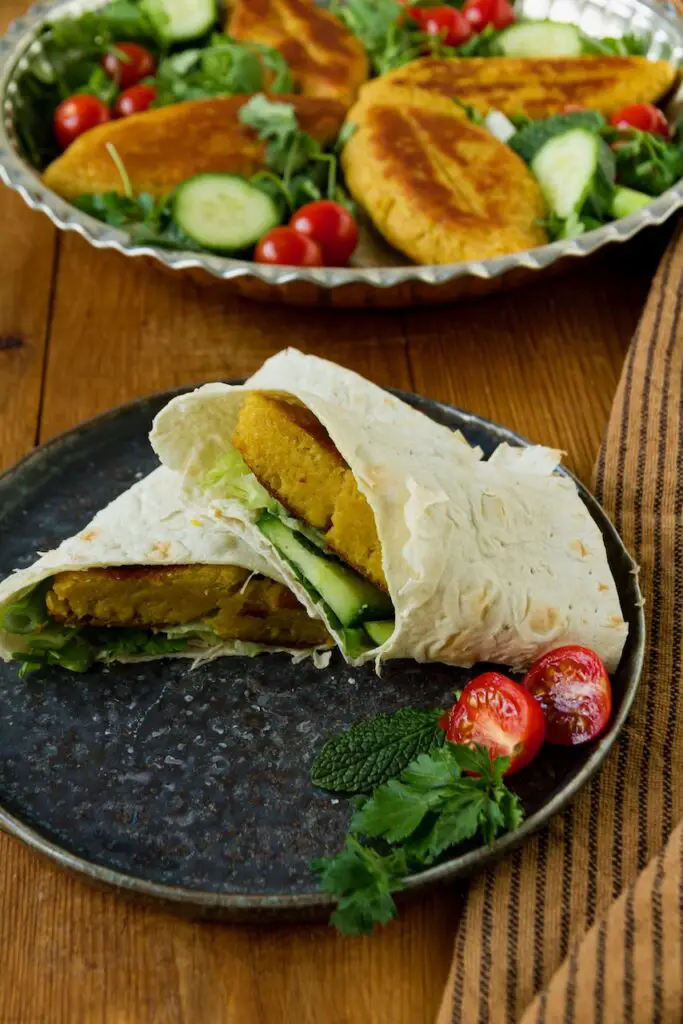 Kotlet Shirazi - Vegane Kartoffelküchlein کتلت شیرازی