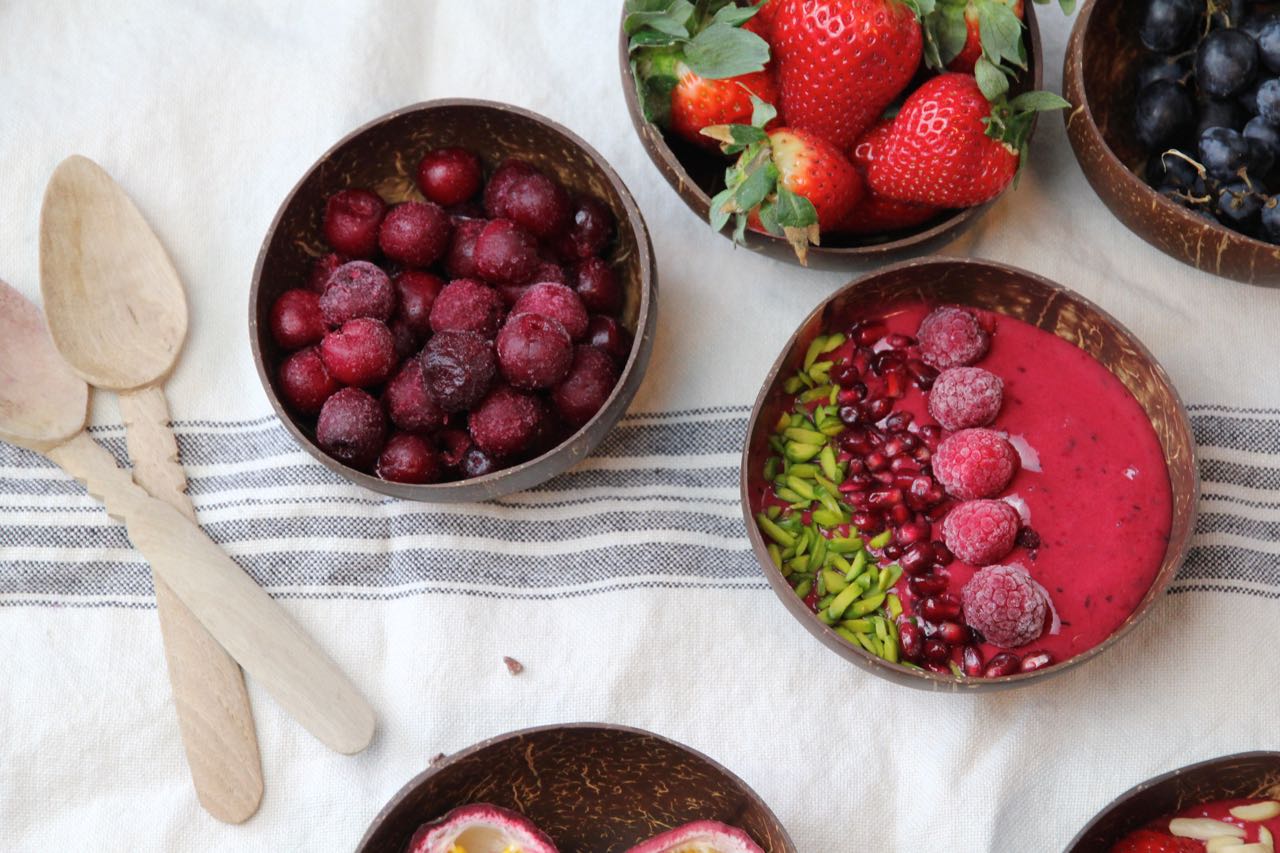 Cherry-Berry Smoothie Bowl