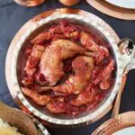 Khoresht-e Albaloo - One-Pan Chicken with Sour Cherries خورشت آلبالو