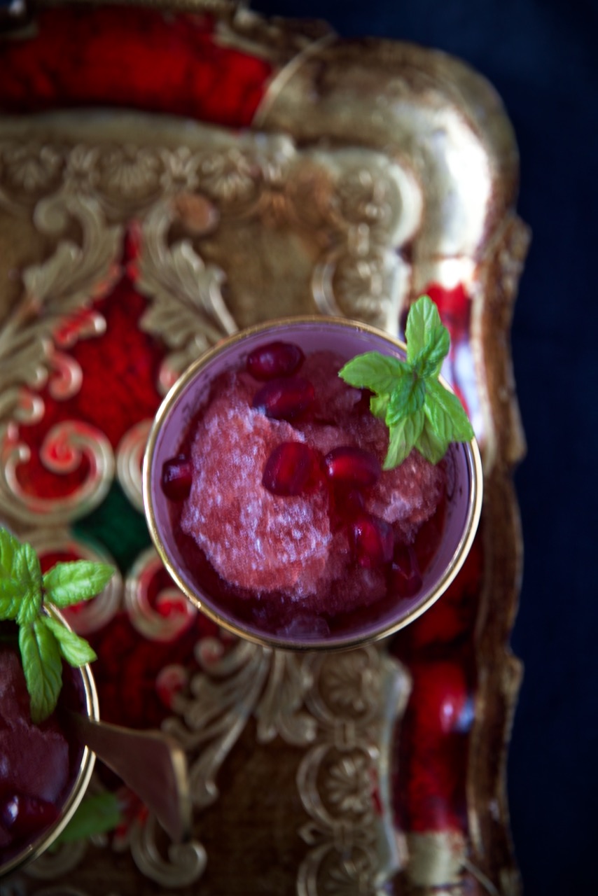 Yakh dar Behesht-e Anar - Persian Pomegranate Granité یخ در بهشت انار ...