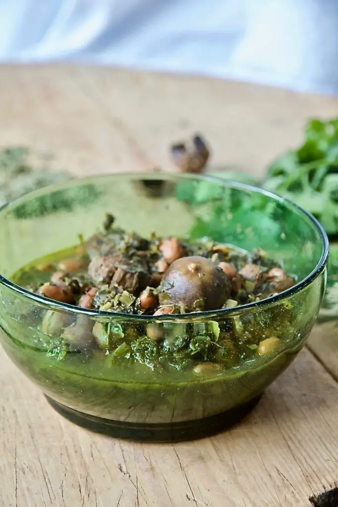 Ghorme Sabzi – Persian beef and fresh herb stew