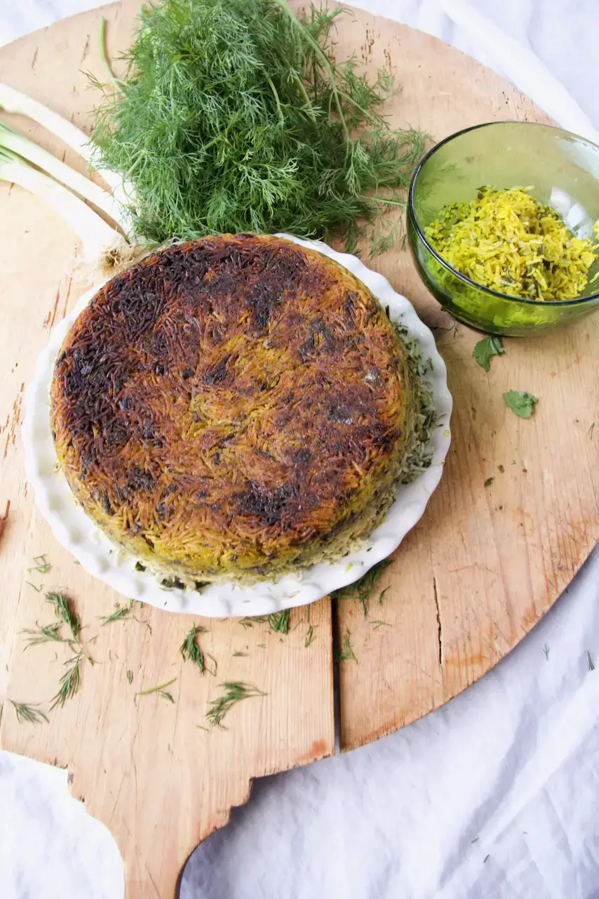 Sabzi Polo – Persian Herb Rice سبزی پلو