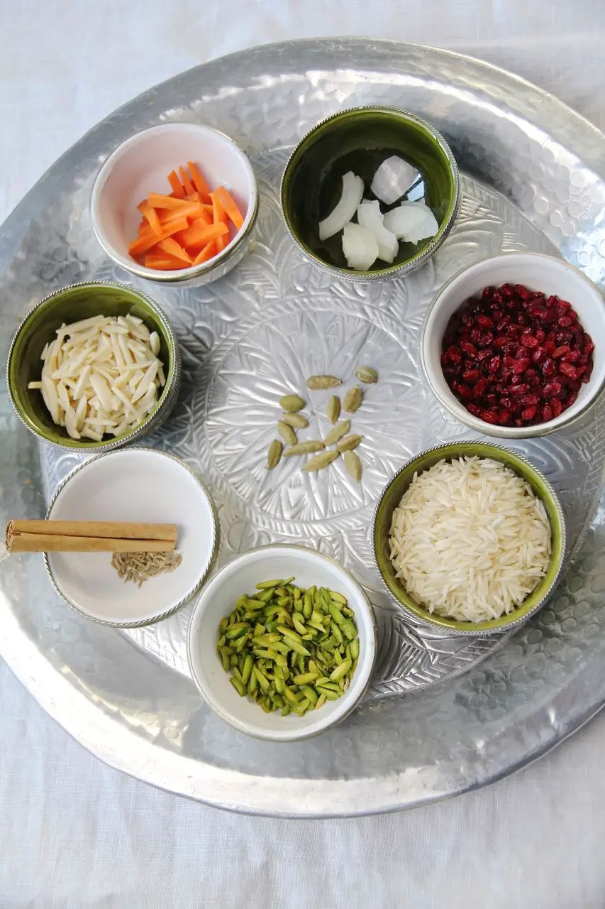 Javaher Polo Javahar Polo - Persian Jeweled Rice - Labsalliebe