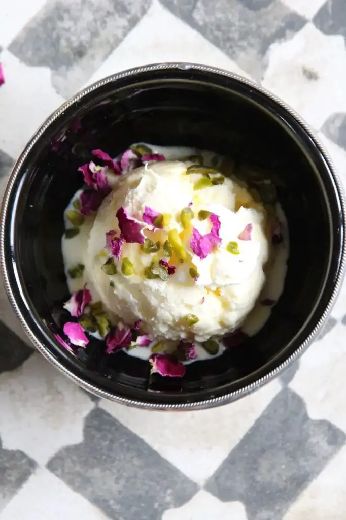 Bastani Sonati – Persian Saffron Ice Cream 