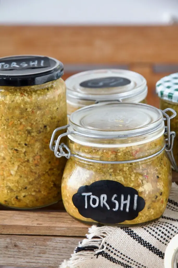 Torshi Liteh – pickled vegetables ترشی لیته
