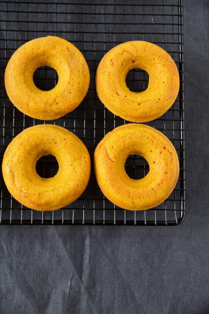 Pumpkin Donut Ghosts and Monsters for Halloween