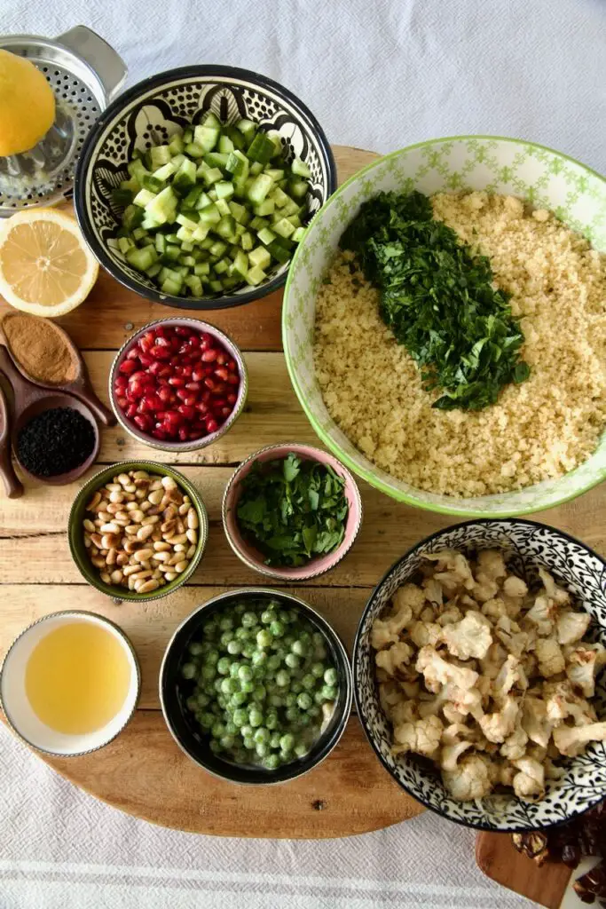 Oriental Chickpea-Couscous Salad