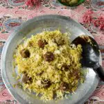 Kalam Polo Shirazi – Cabbage Rice with Meatballs