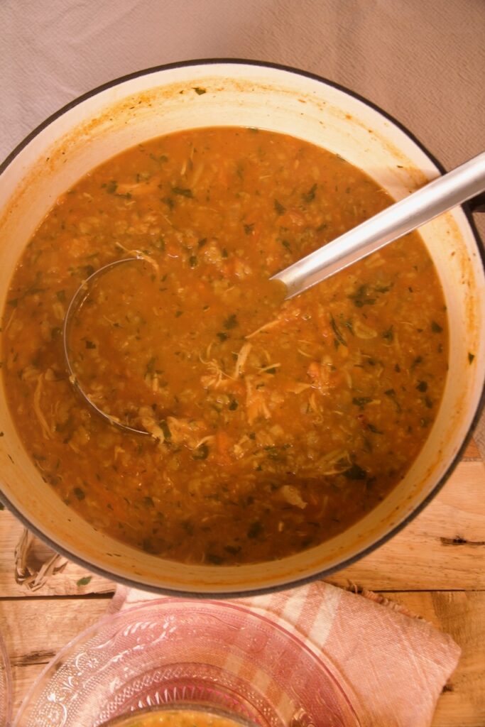 Soup-e Djo Parak – Barley Flakes Soup سوپ جو پرک 