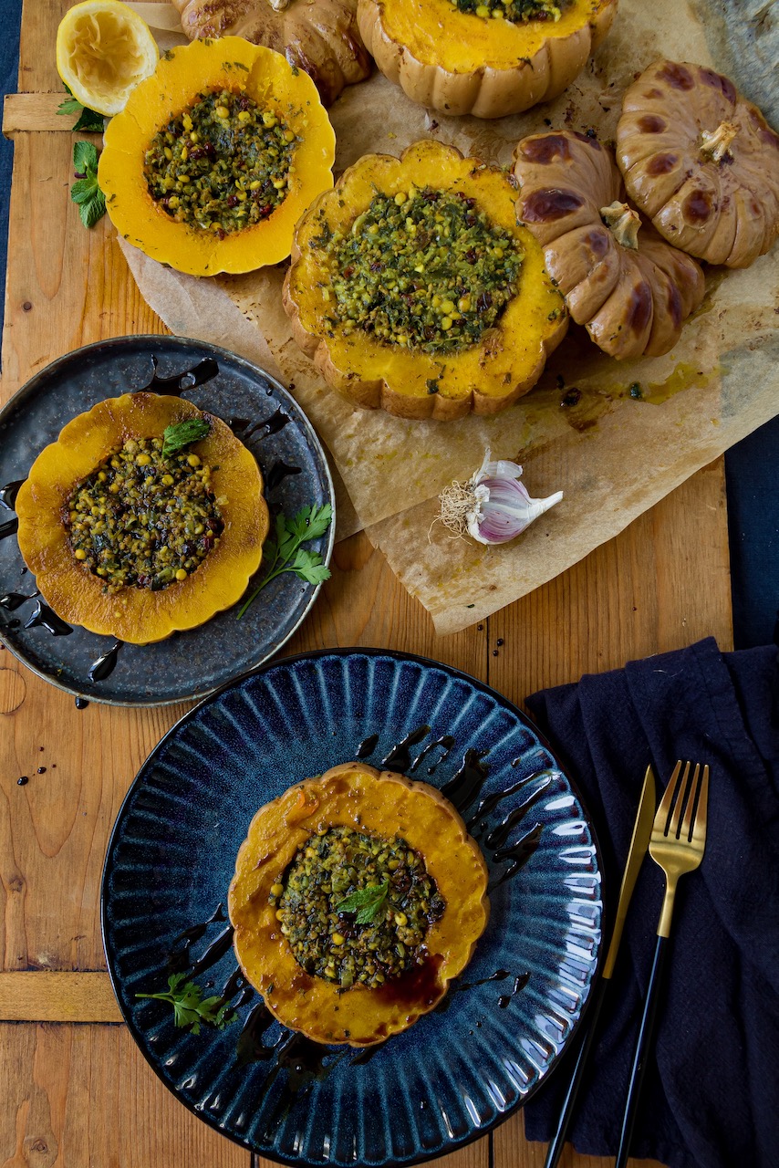 Dolmeh Kadu Halvai – Stuffed Pumpkin دلمه کدو حلوایی - Labsalliebe