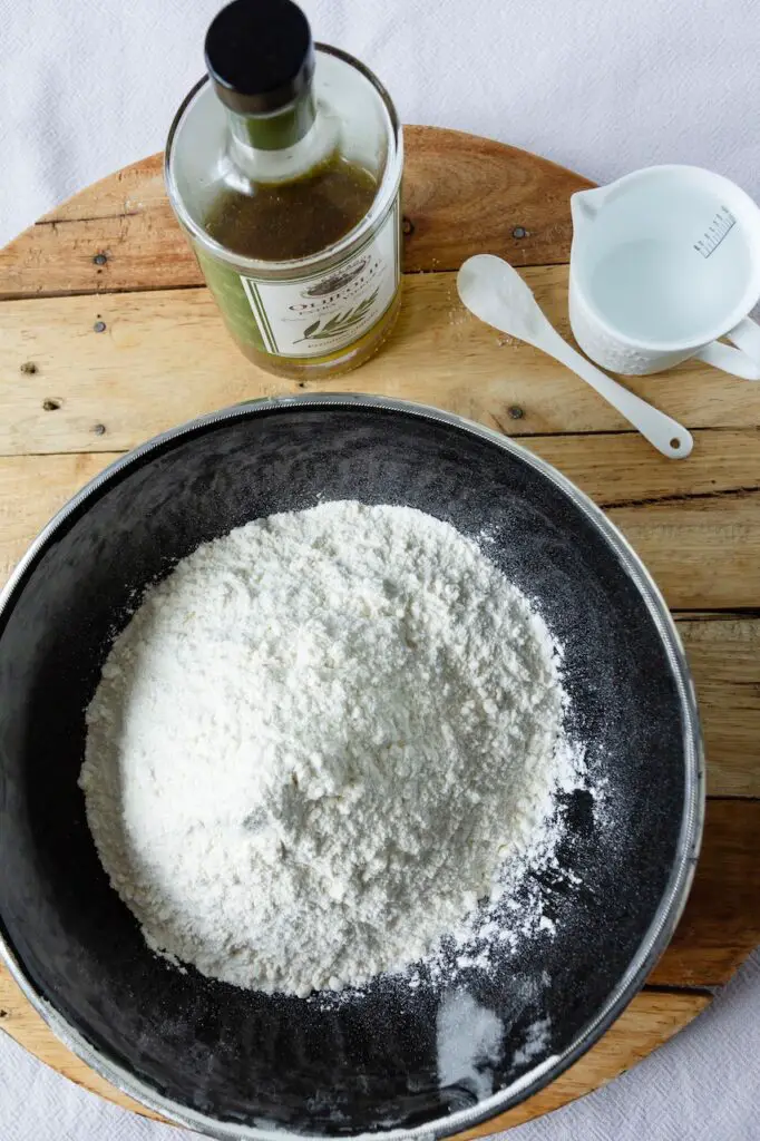 Gozleme with Spinach and Feta Cheese