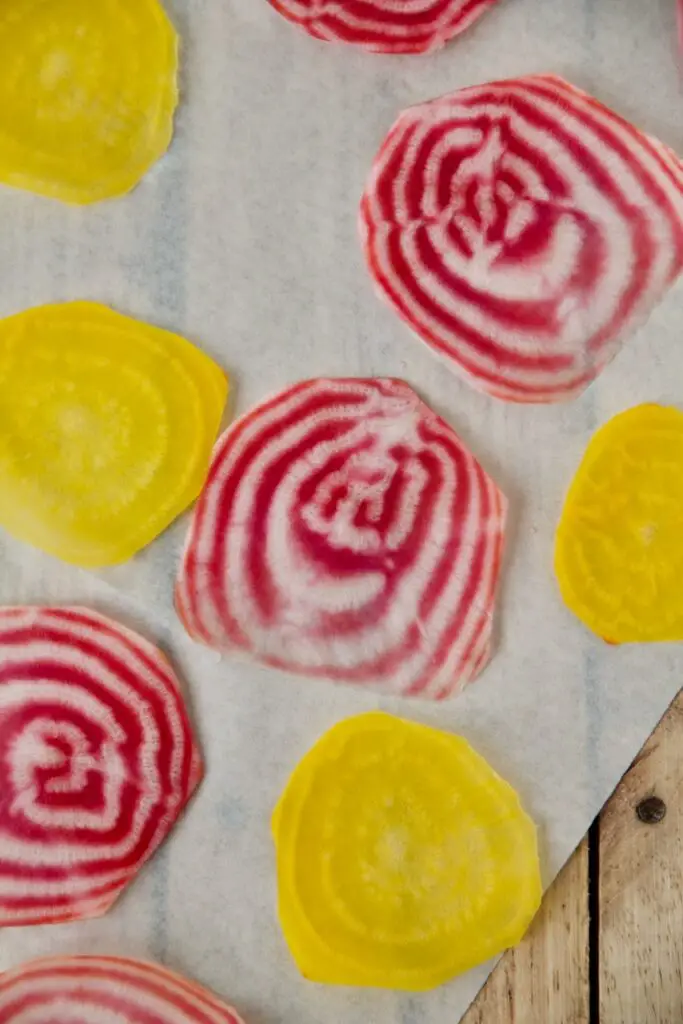 Heirloom Beet Carpaccio with Feta and Walnuts