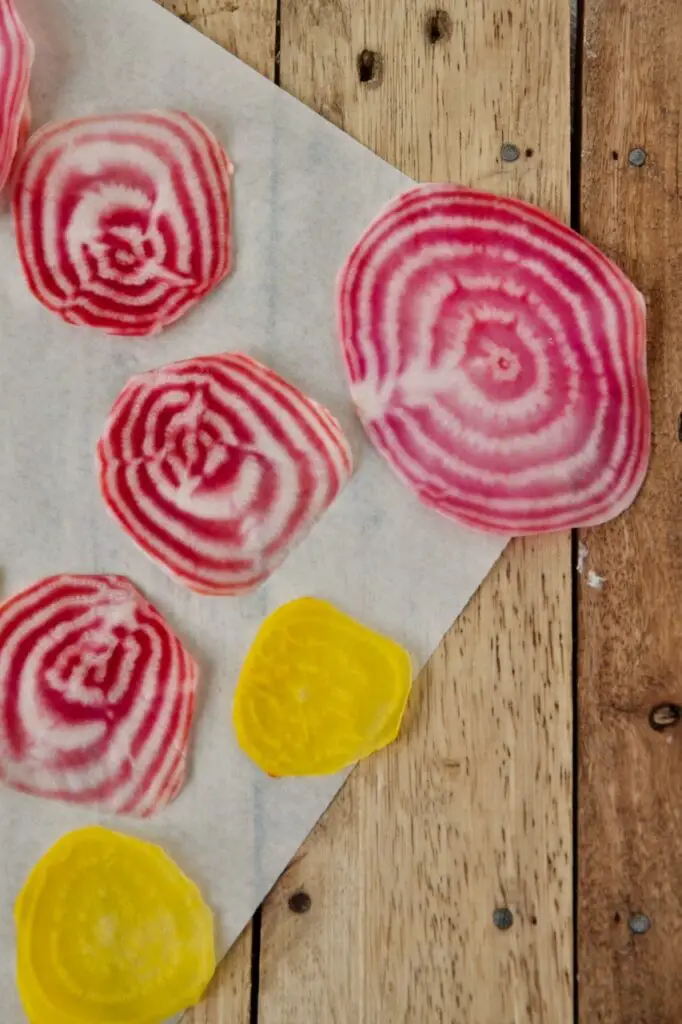 Heirloom Beet Carpaccio with Feta and Walnuts