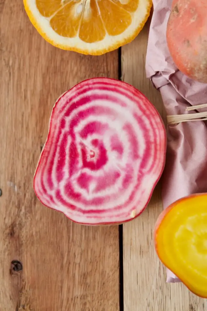 Heirloom Beet Carpaccio with Feta and Walnuts