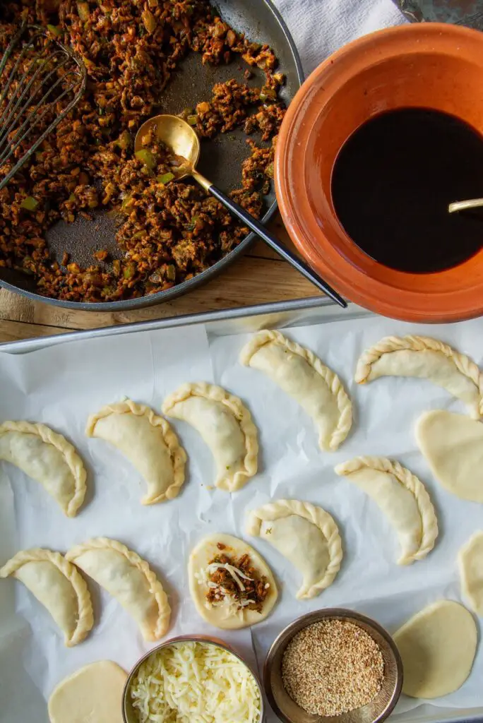 Pirashki Ghoosht- Easy Airfryer Persian Piroshki