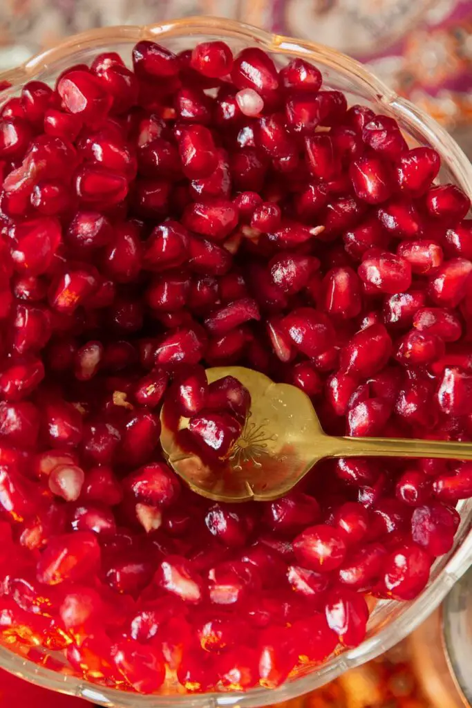 Pomegranate Bundt Cake