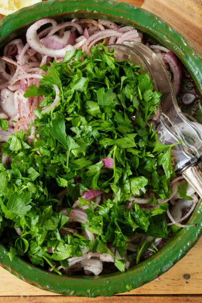 Persian Red Onion Salad with Sumac