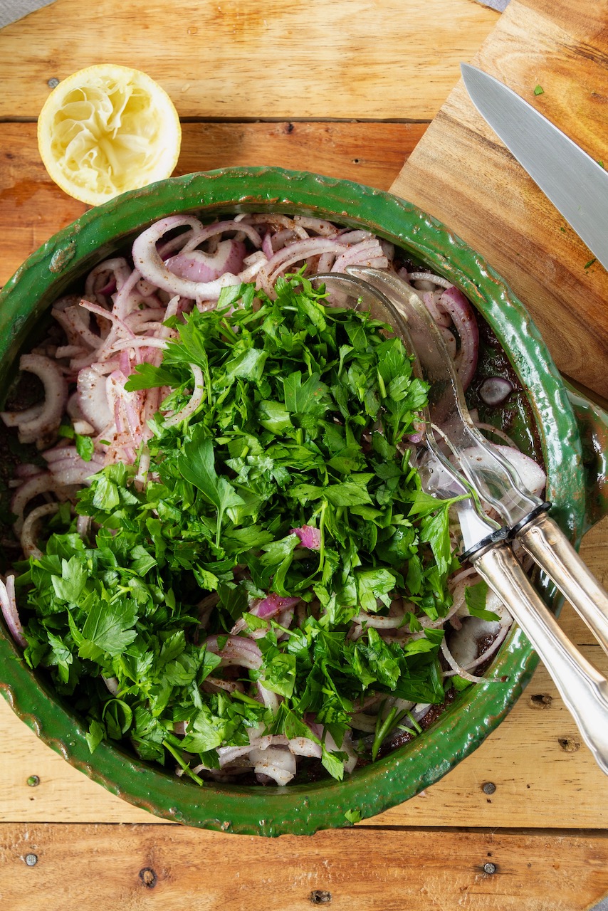 Persian Red Onion Salad with Sumac