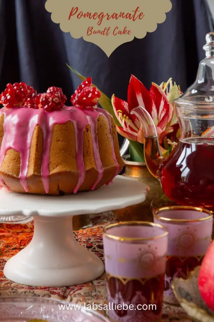 Pomegranate Bundt Cake