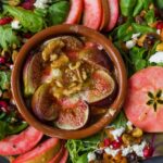 Baked Feta with Figs and Caramelized Walnuts