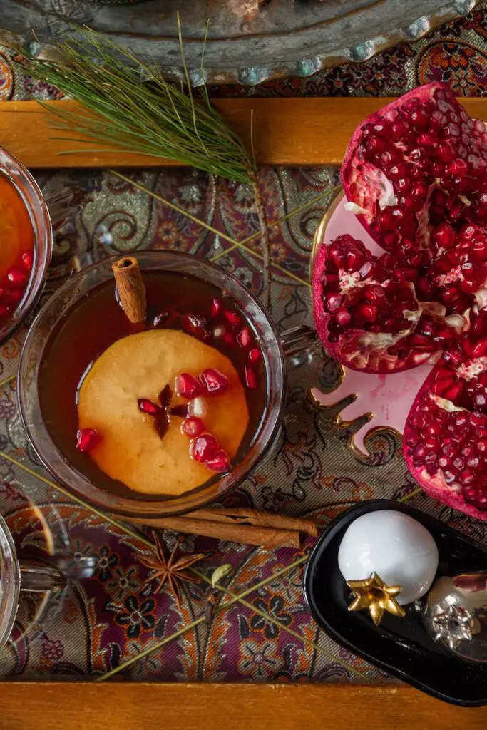 Pomegranate Mulled Wine