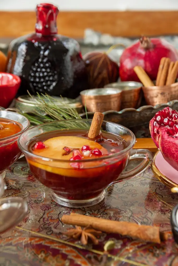 Pomegranate Mulled Wine