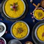 Sholeh Zard – Persian Saffron Rice Pudding