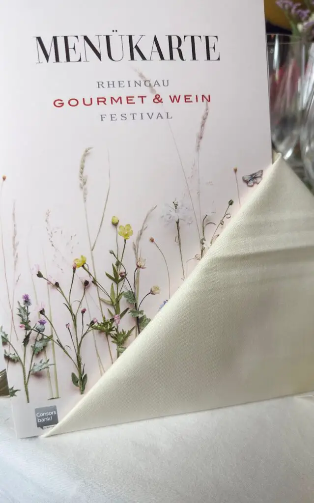 Gourmet Lunch with Star Chef Toni Mörwald at the Rheingau Gourmet & Wine Festival