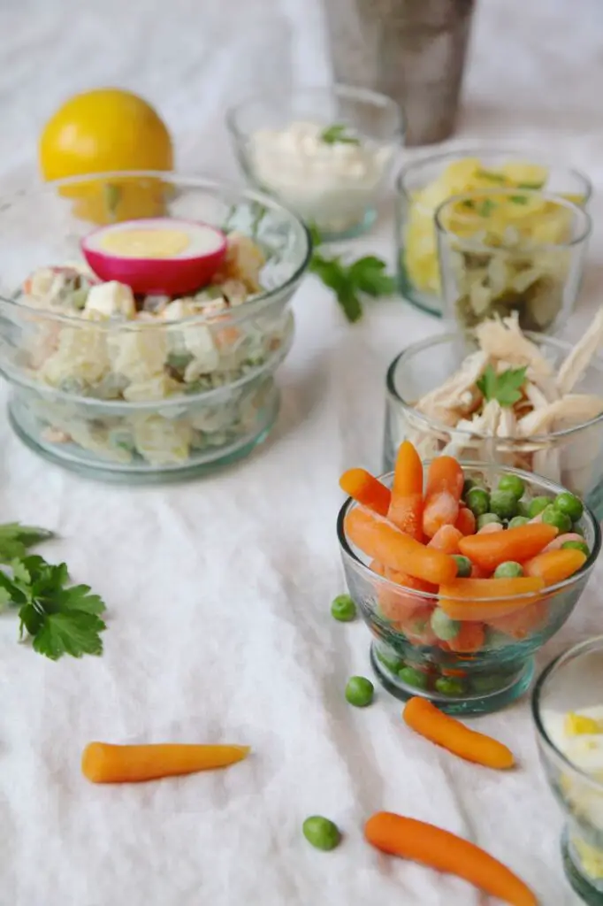 Salad-e Olivieh – Russian Potato Salad with a Persian Twist