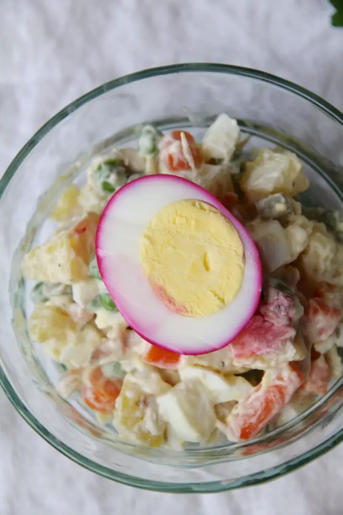 Salad-e Olivieh – Russian Potato Salad with a Persian Twist