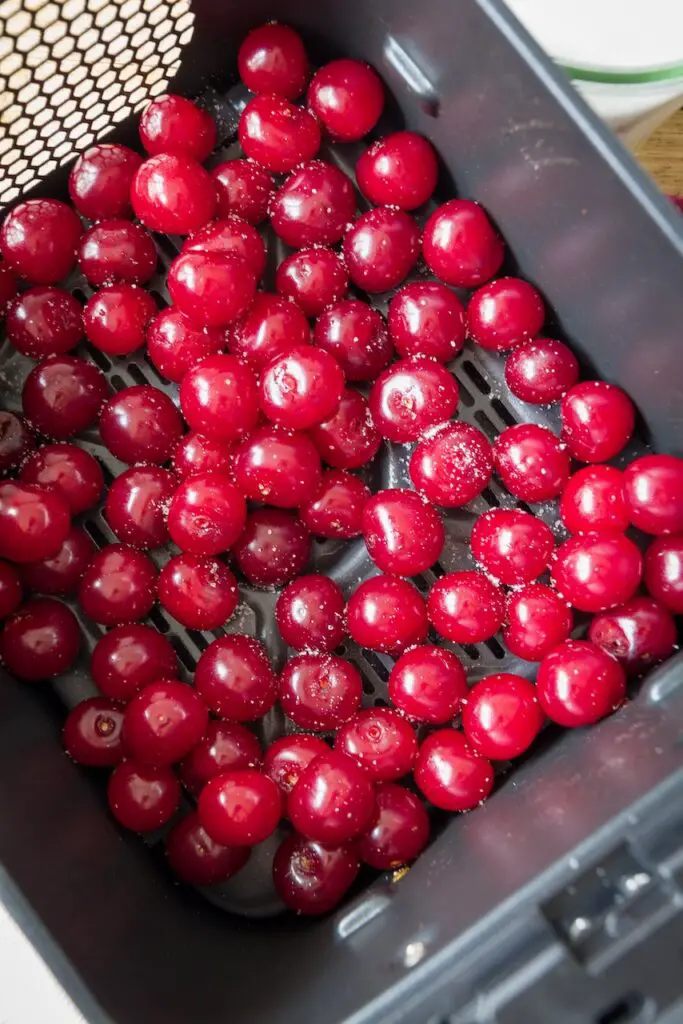 Albaloo Khoshk – Dried Sour Cherries from the Airfryer