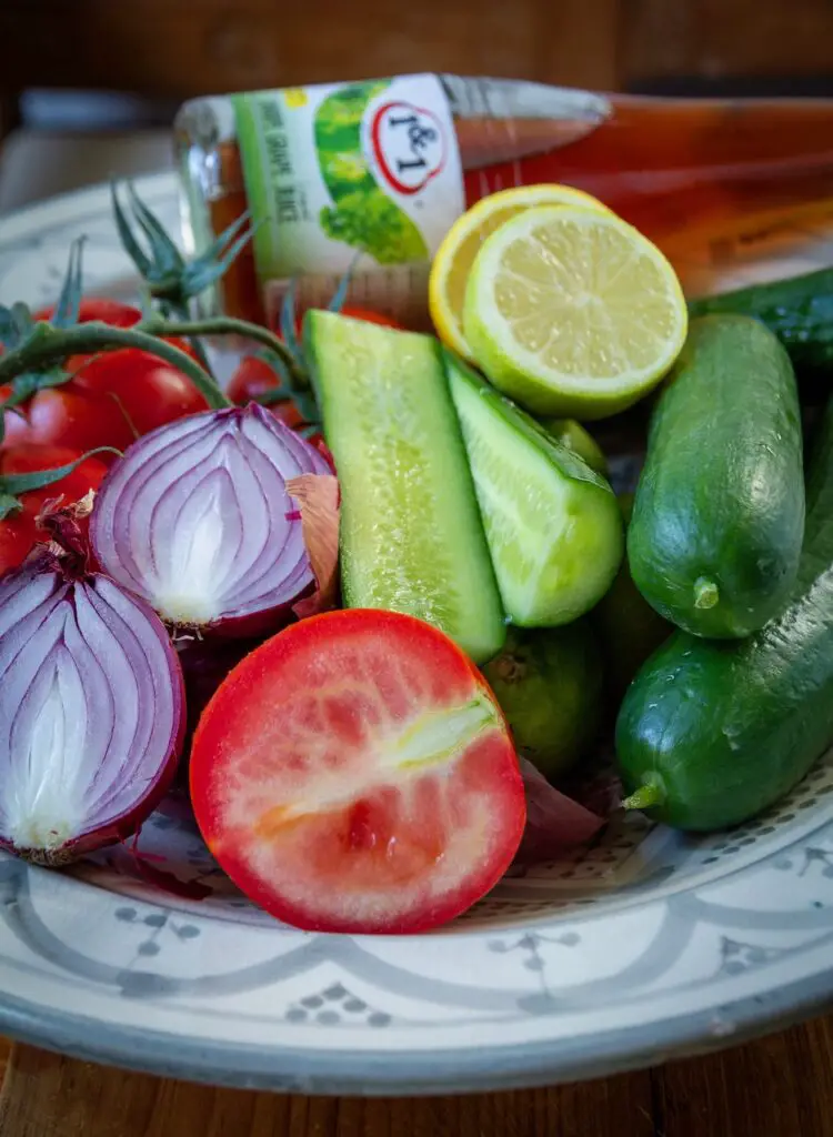Shirazi Salad – Authentic Persian Recipe with 3 Dressing Options