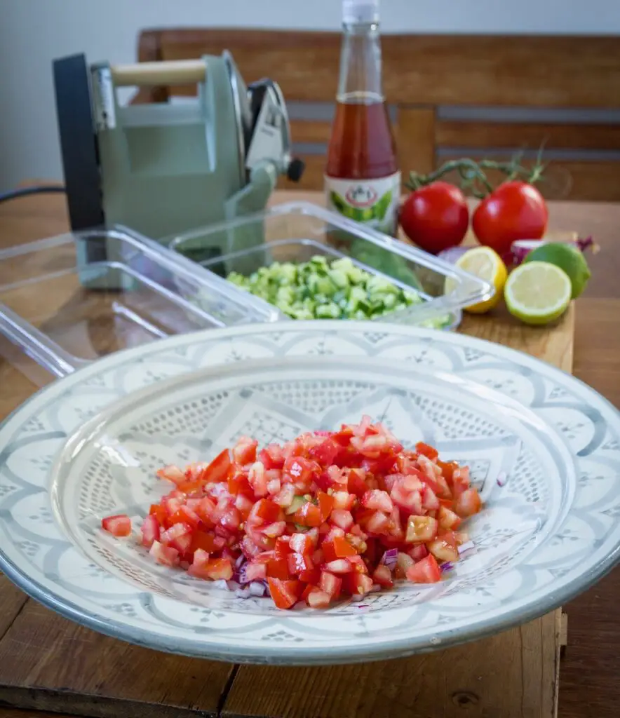 Shirazi Salad – Authentic Persian Recipe with 3 Dressing Options