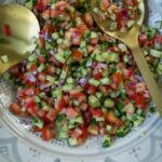 Shirazi Salad – Authentic Persian Recipe with 3 Dressing Options