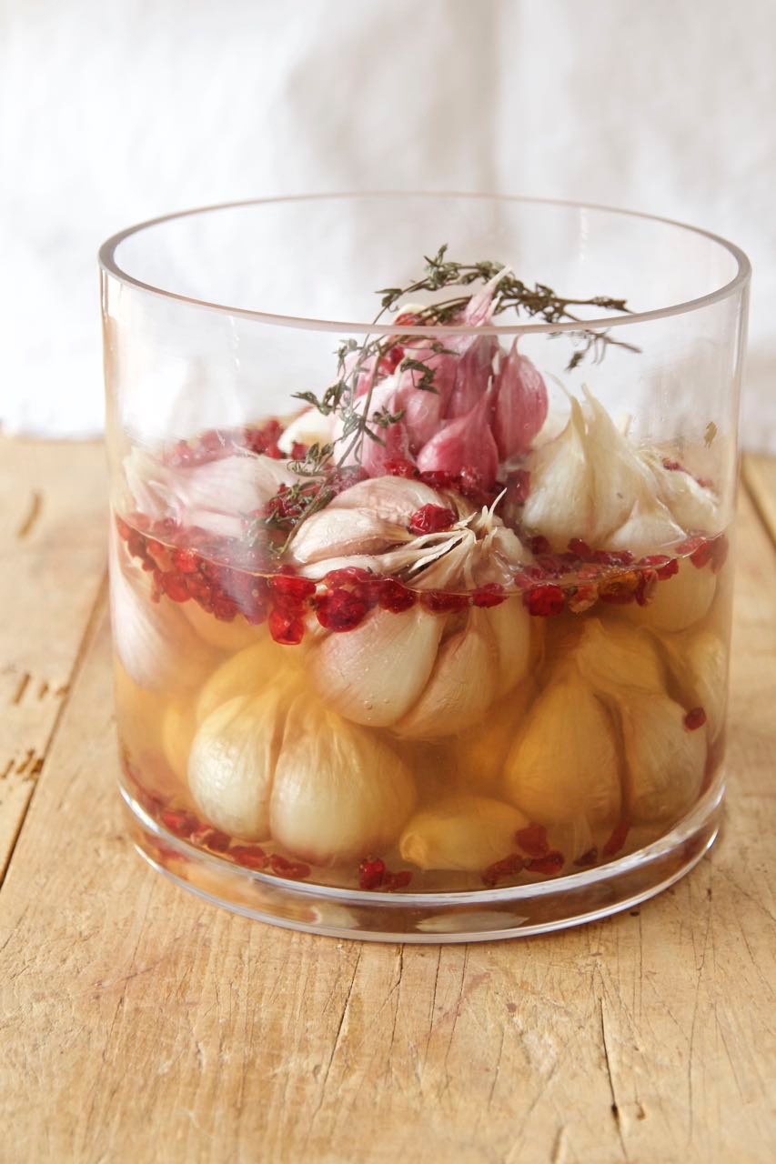 Sir Torshi - Persian Pickled Garlic