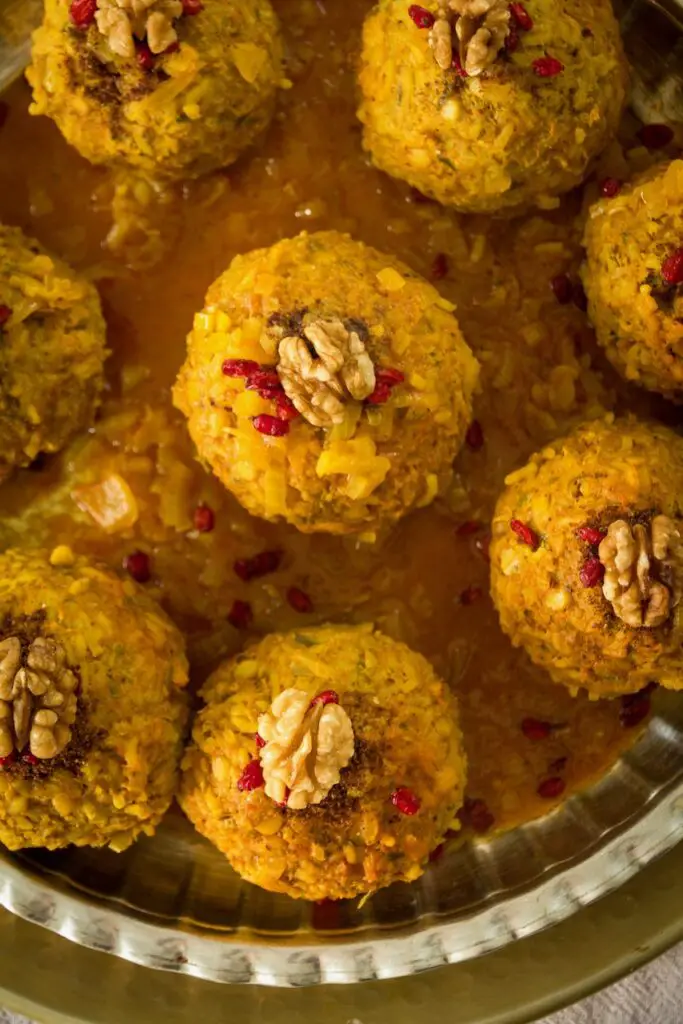 Koofteh Tabrizi – Persian stuffed Meatballs for Mehregan
