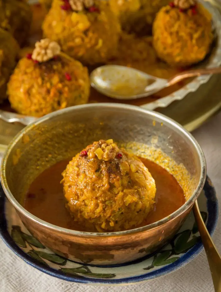 Koofteh Tabrizi – Persian stuffed Meatballs for Mehregan