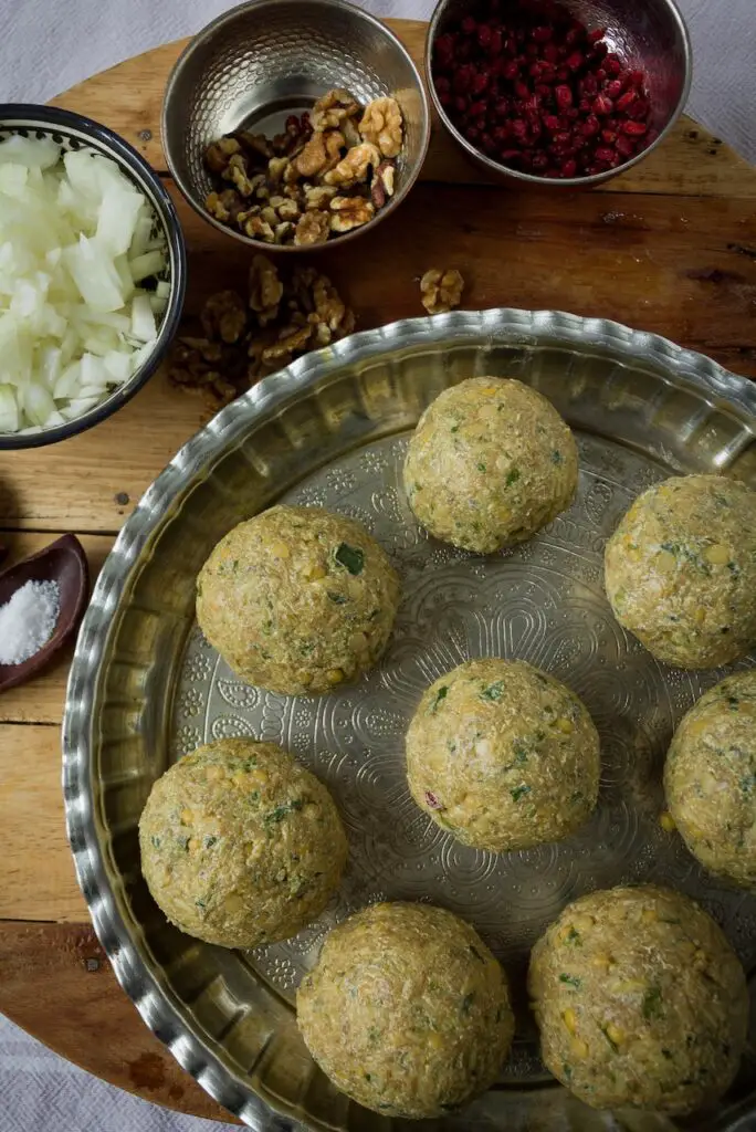 Koofteh Tabrizi – Persian stuffed Meatballs for Mehregan