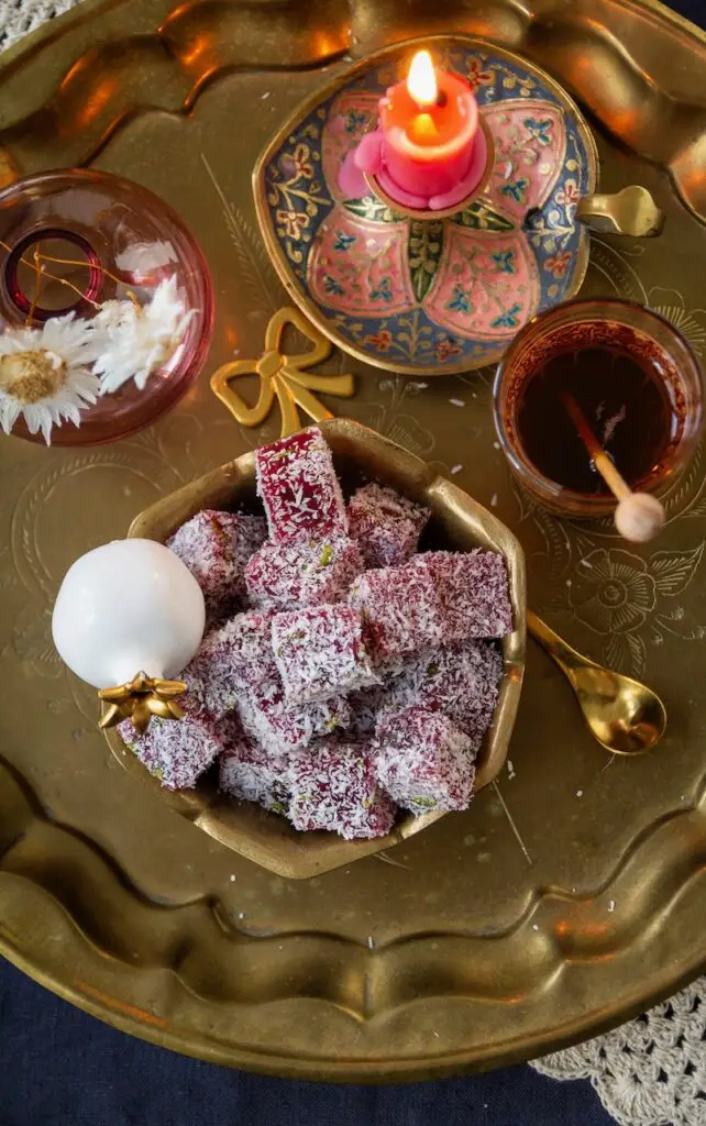 Baslogh Anar – Pomegranate & Pistachio Jelly Confection
