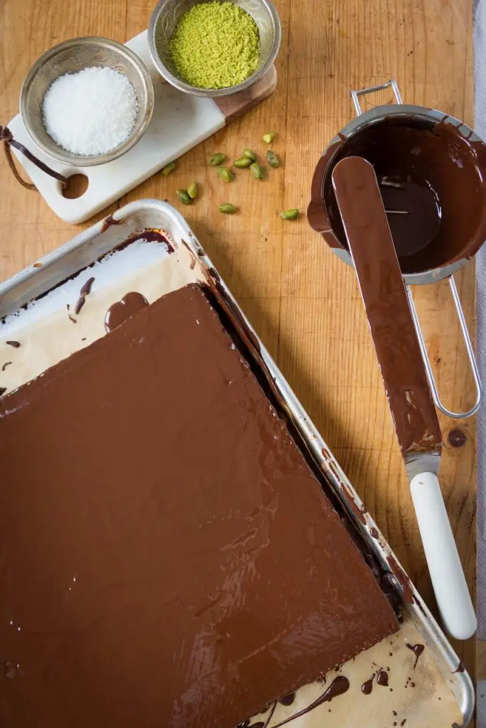 Shirini Mikado – Halva Wafers with Cocoa