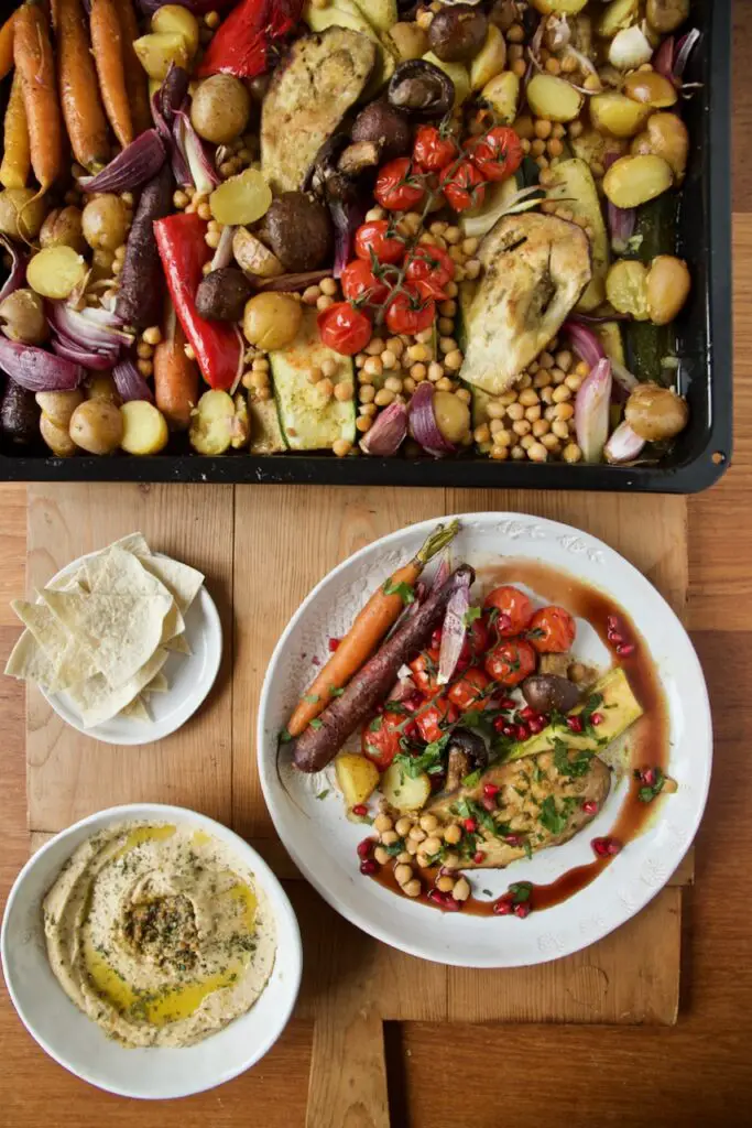 Easy Vegan Sheet Pan Persian-Style