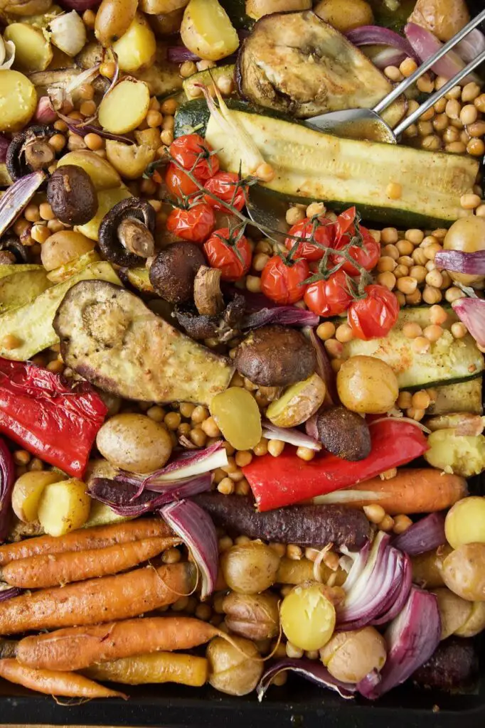 Easy Vegan Sheet Pan Persian-Style