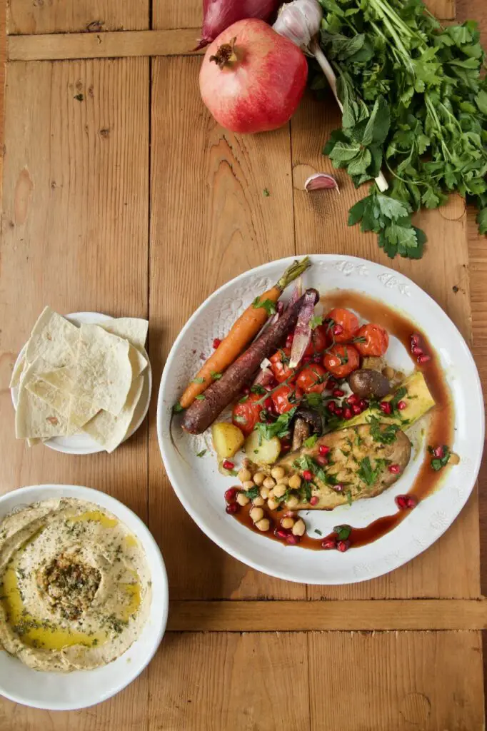 Easy Vegan Sheet Pan Persian-Style