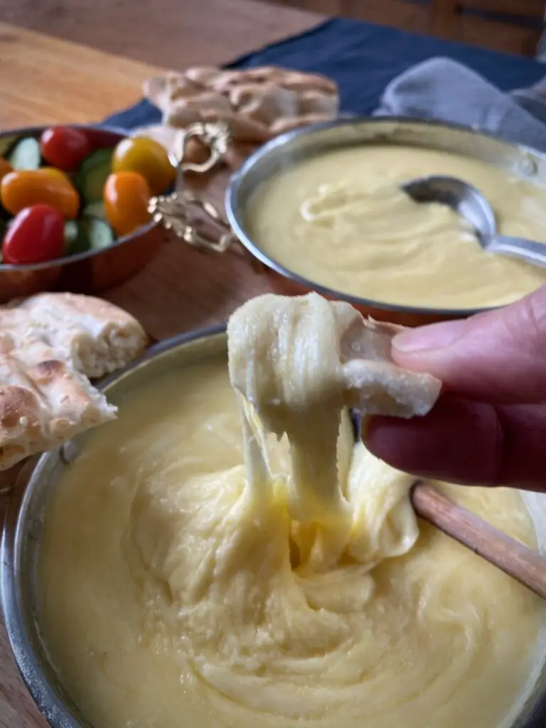 Easy Kuymak Recipe – Turkish Cheese Fondue for Breakfast